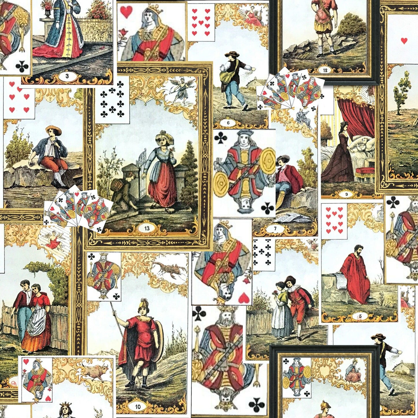 Antique Cards pattern thumbnail