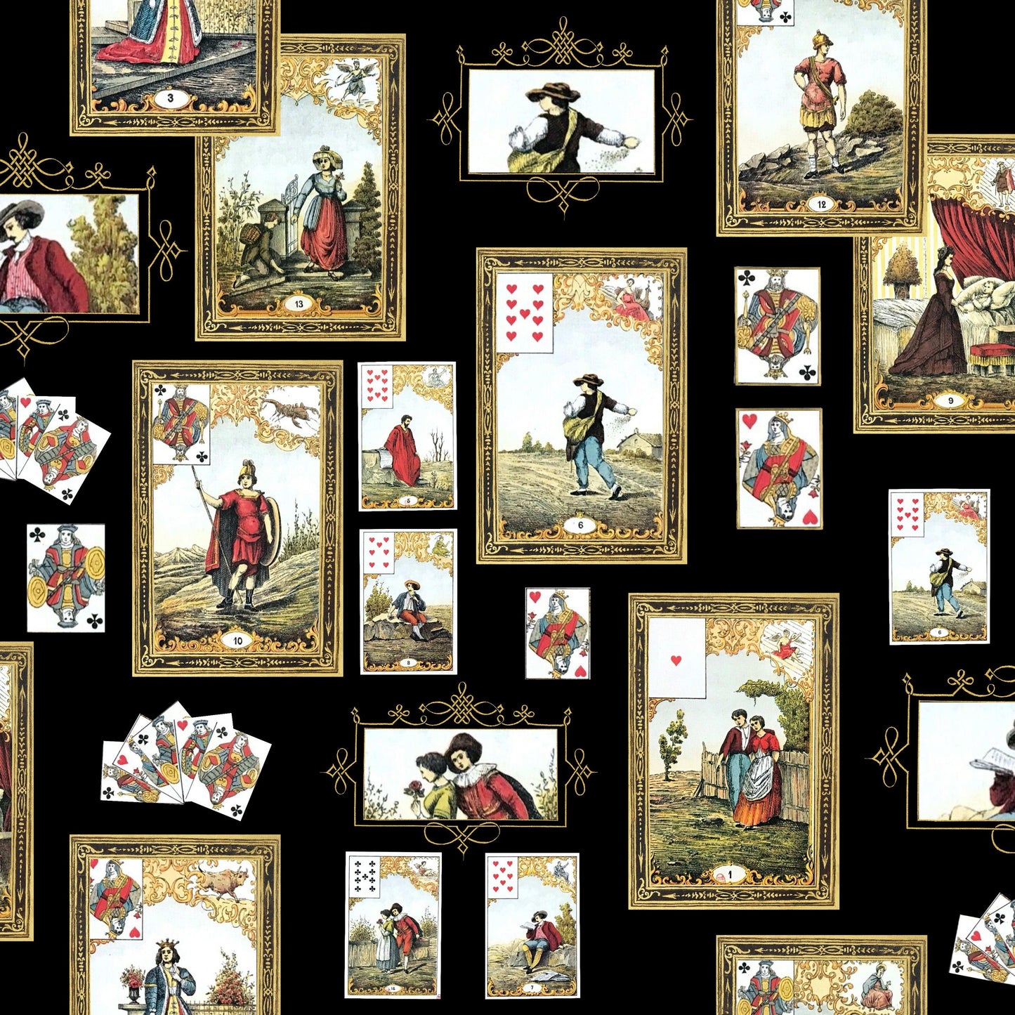 Antiques Cards Color Flex pattern thumbnail