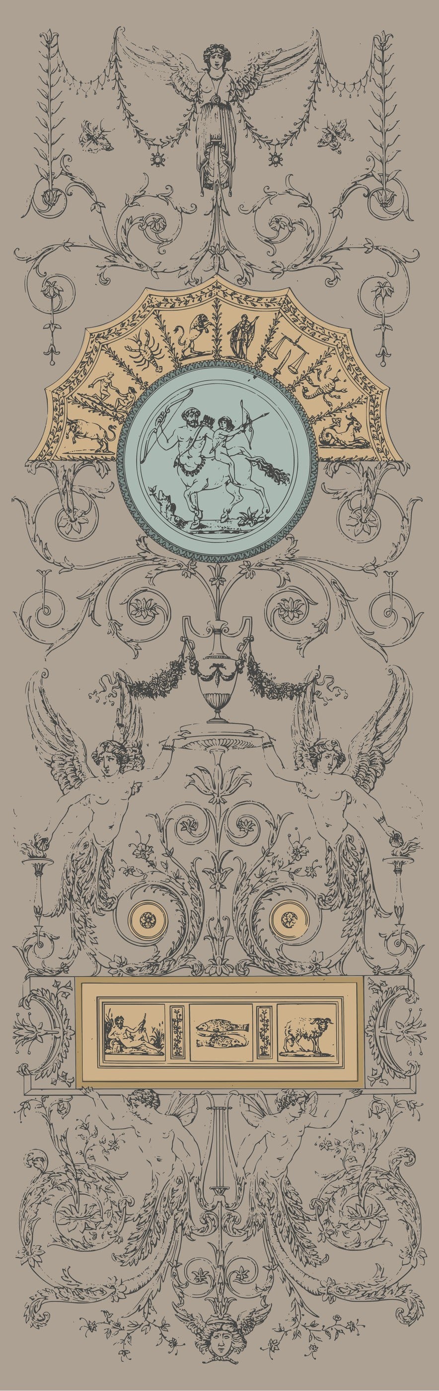 Sagitarious wallpaper pattern thumbnail
