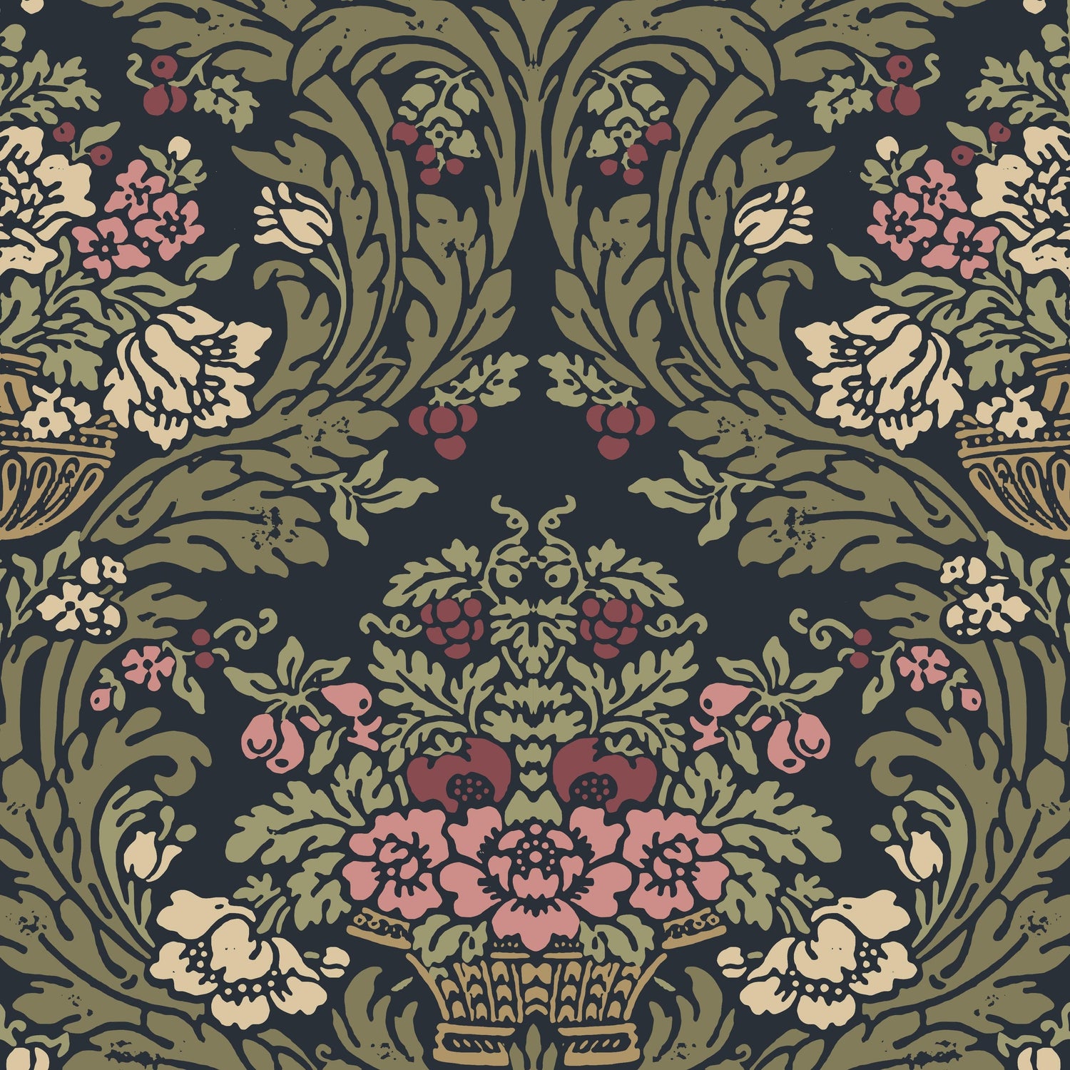 English Cottage Wallpaper