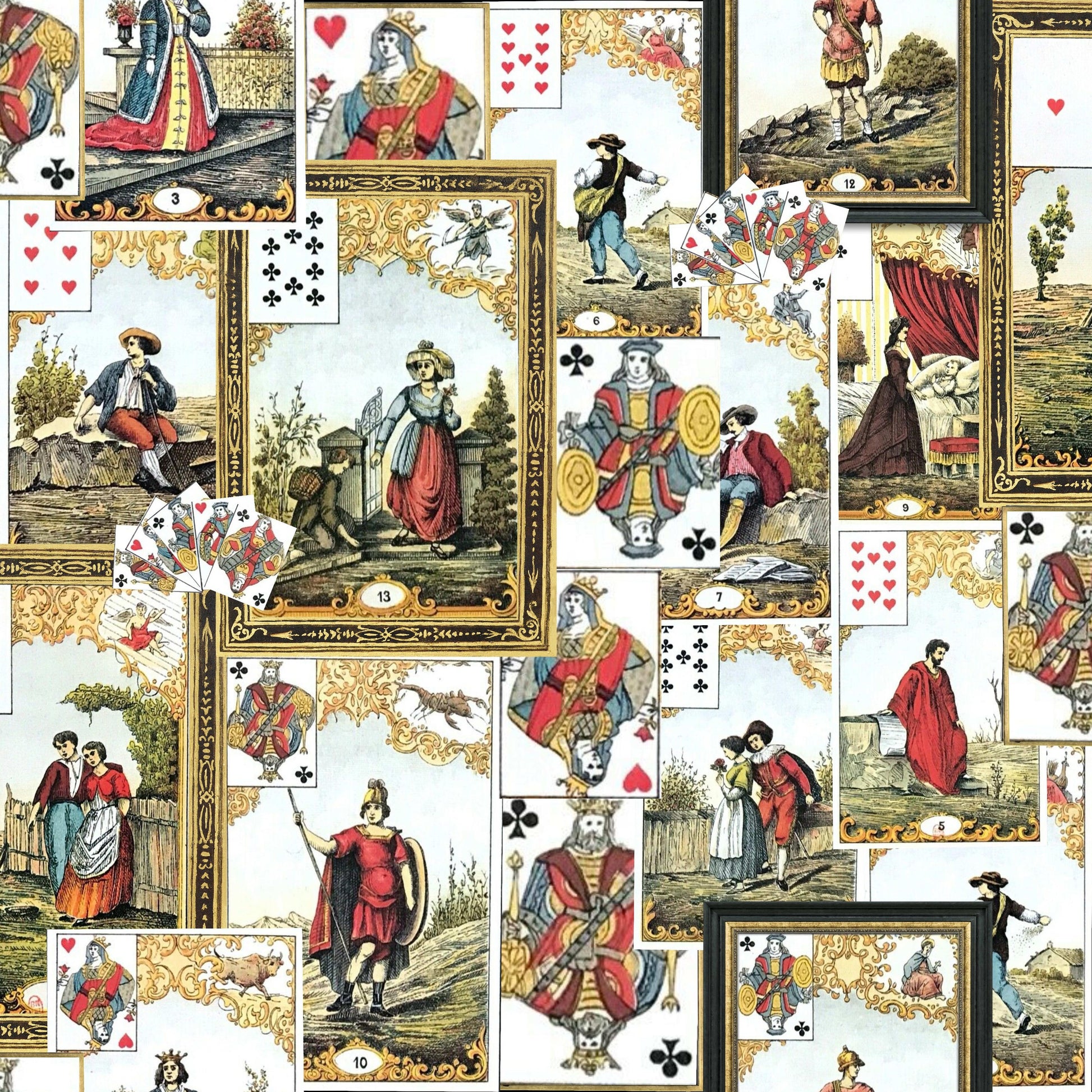 Antique Cards pattern thumbnail