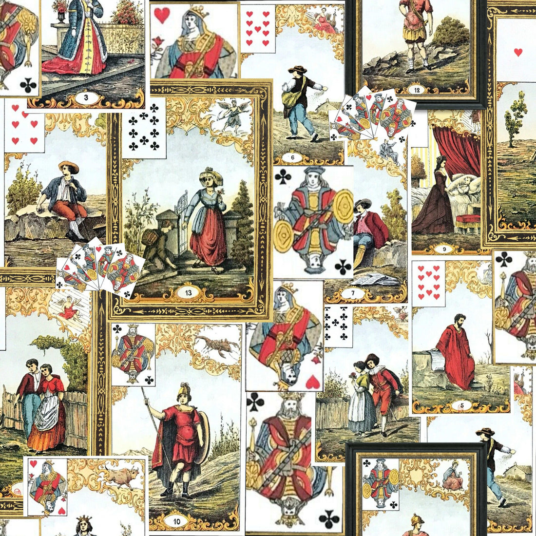 Antique Cards pattern thumbnail