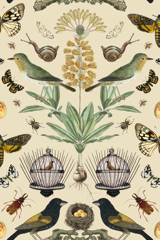 Birdcage On Ivory pattern thumbnail