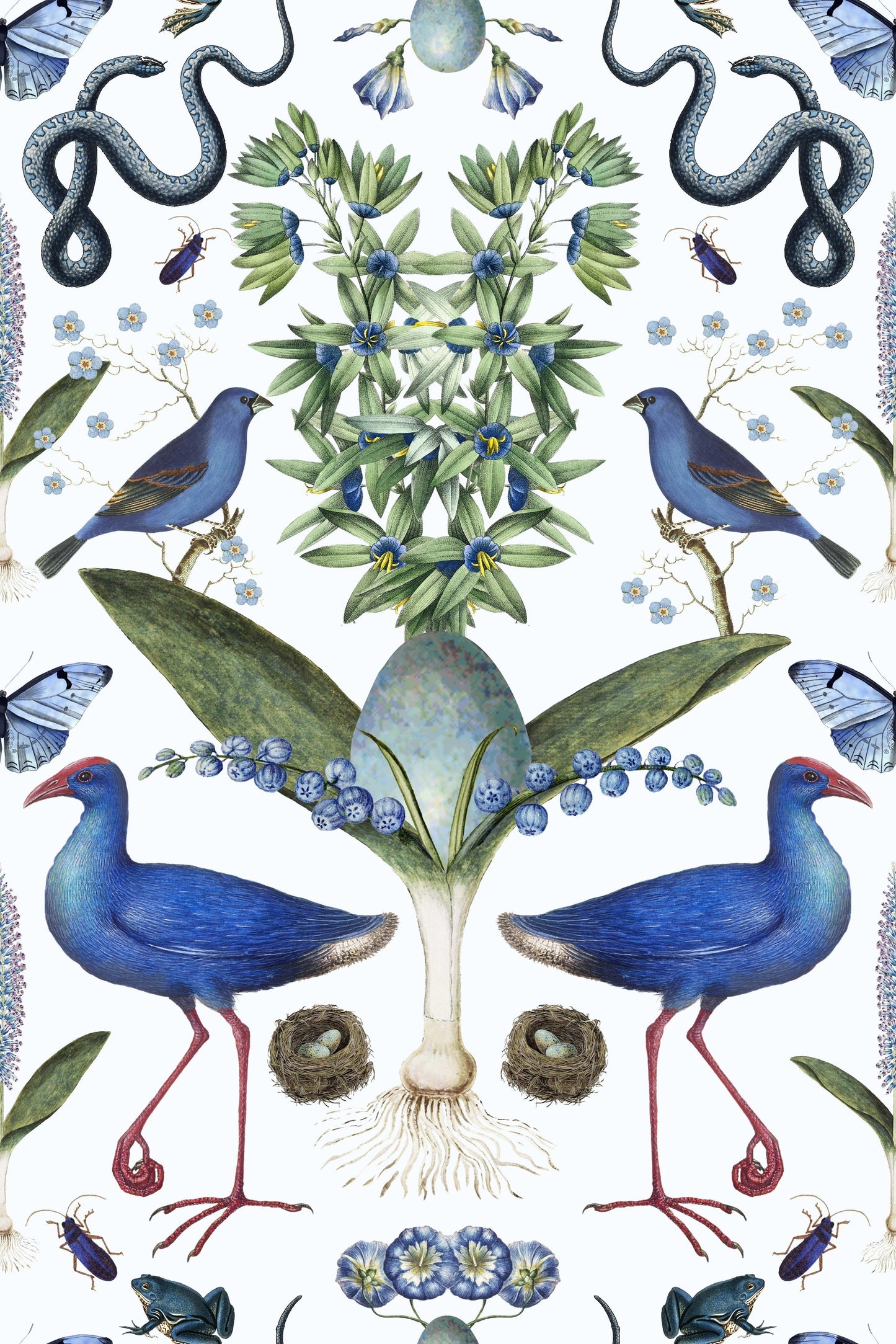 Bluebirds On Ice pattern thumbnail