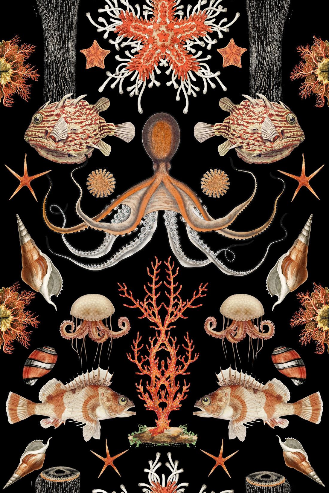 Coral Octopus pattern thumbnail