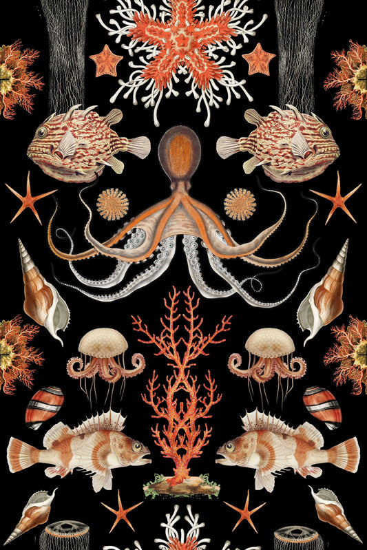 Coral Octopus pattern thumbnail