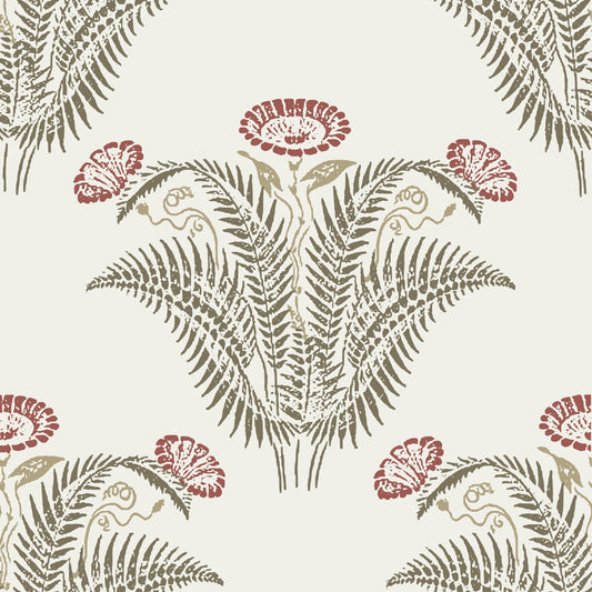 Flowering Fern wallpaper pattern thumbnail