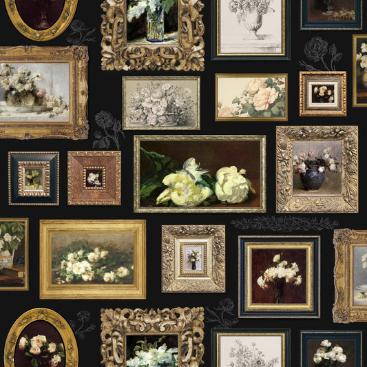 Gallery Walls White Floral pattern thumbnail