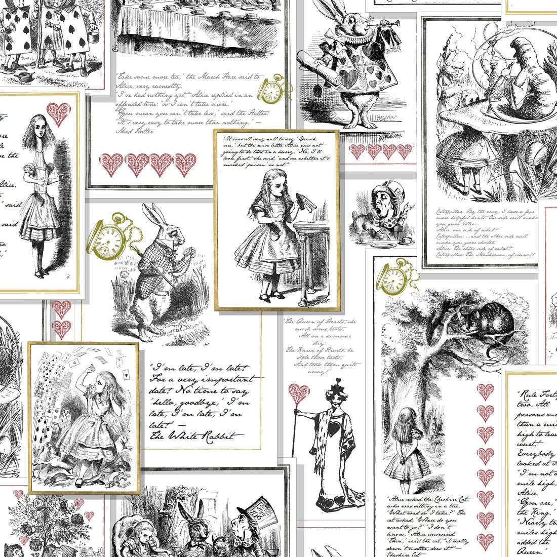 Pages Alice Framed pattern thumbnail