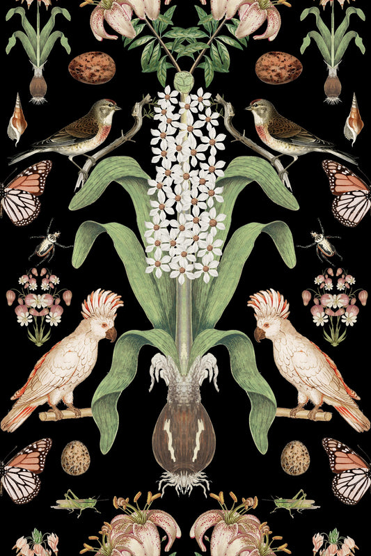 Peachy Parrots pattern thumbnail