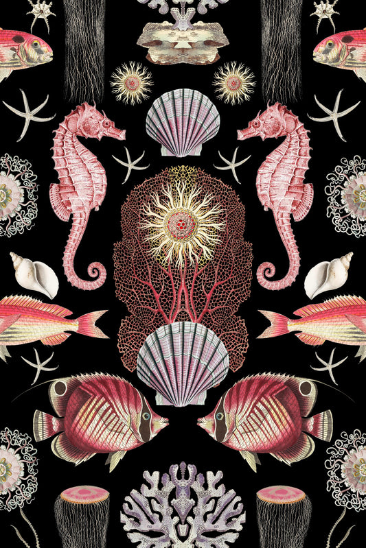 Pink Sea Horses pattern thumbnail