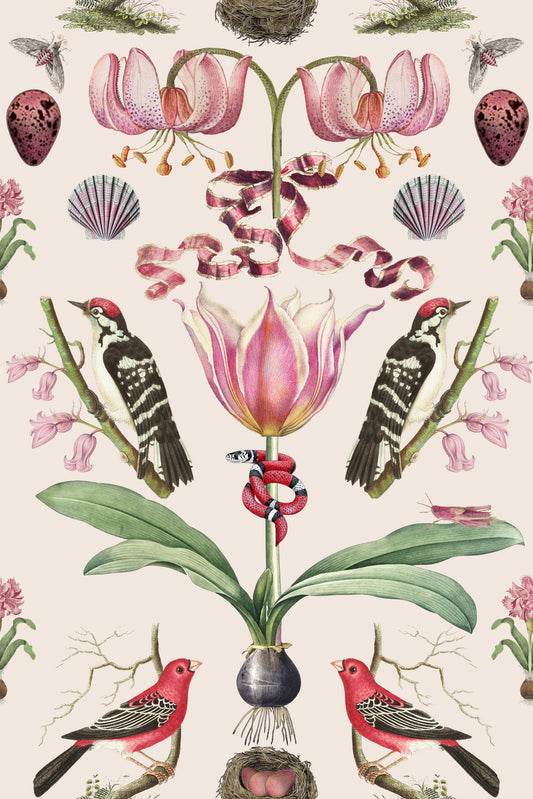 Pink Tulip On Shell pattern thumbnail
