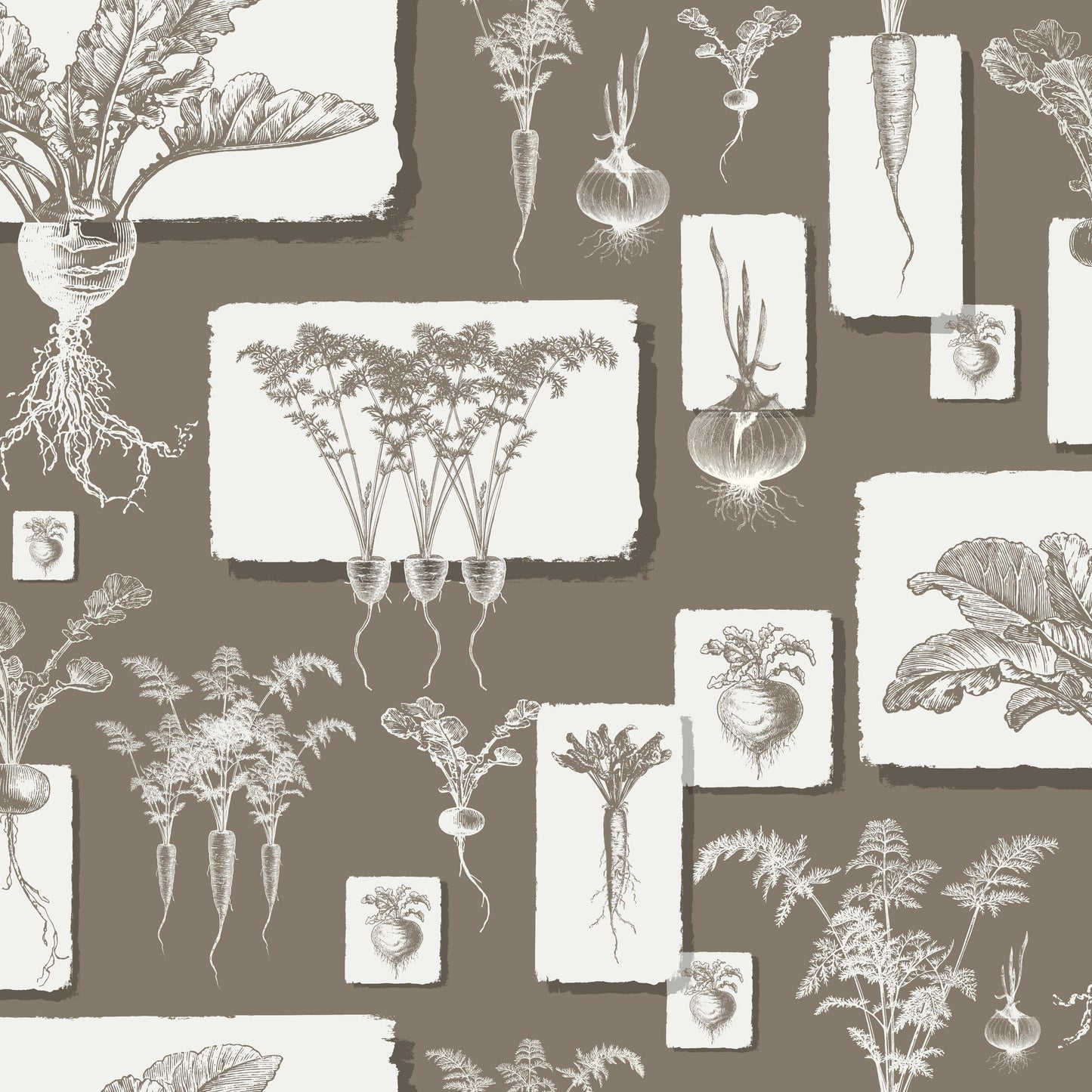 Root Vegetables Paper Scraps pattern thumbnail