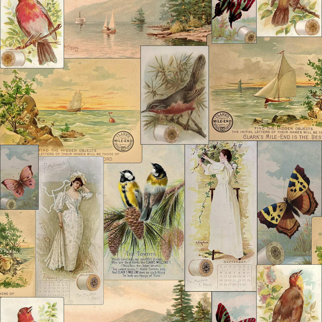 Sewing Daze Nature Labels pattern thumbnail