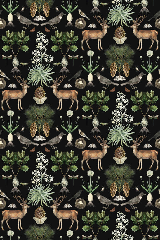 Stag & White Moth Small pattern thumbnail