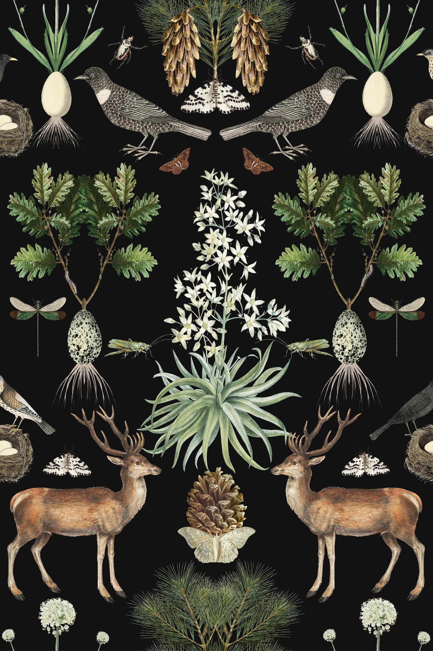 Stag & White Moth pattern thumbnail