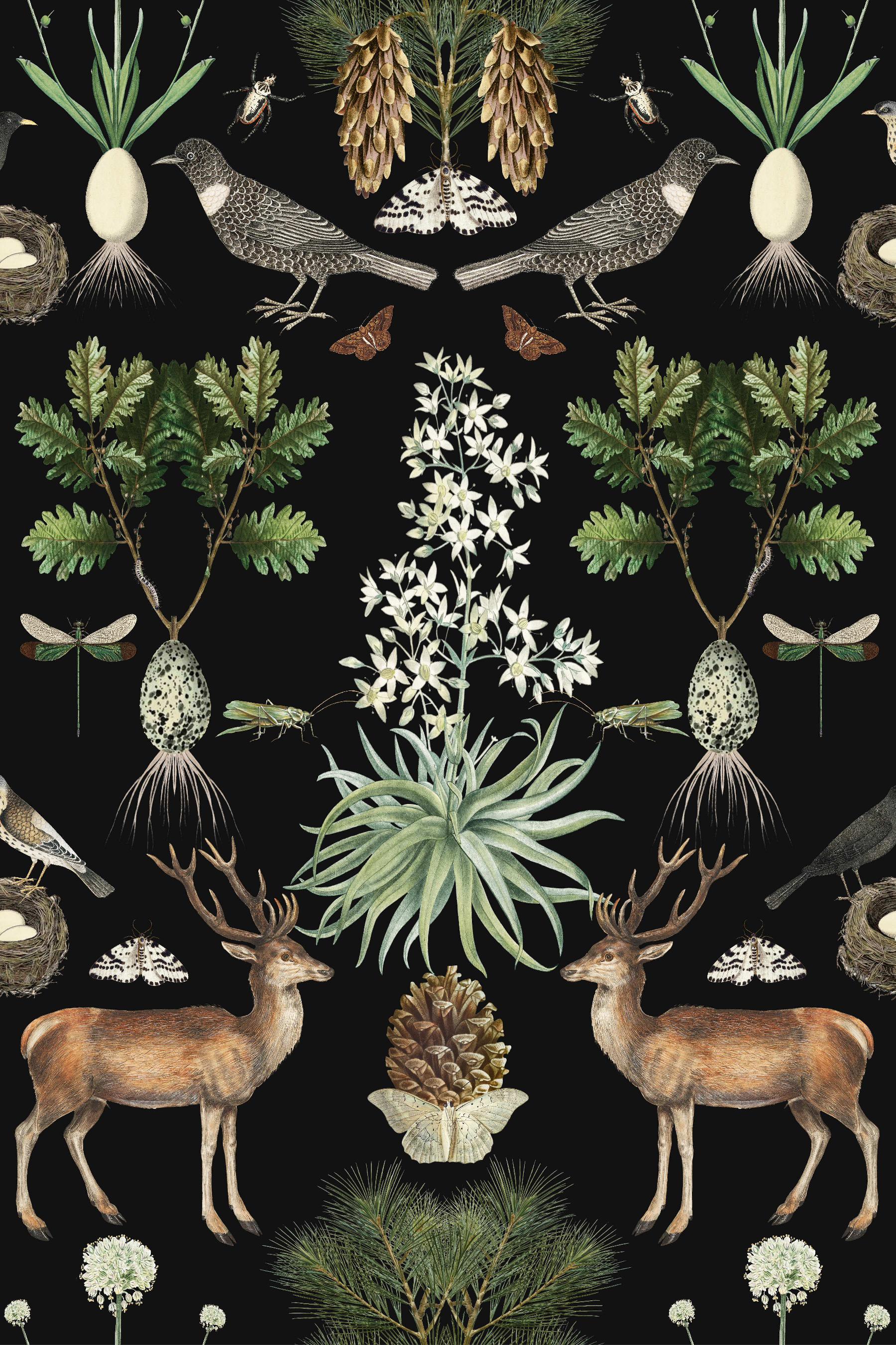 Stag & White Moth pattern thumbnail