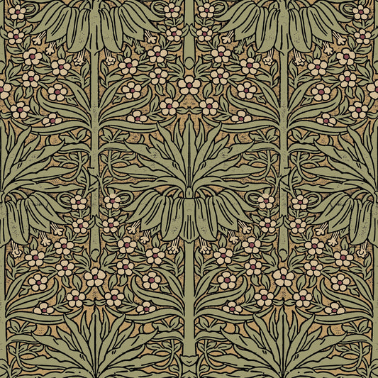 Tall Lilly Plant wallpaper pattern thumbnail