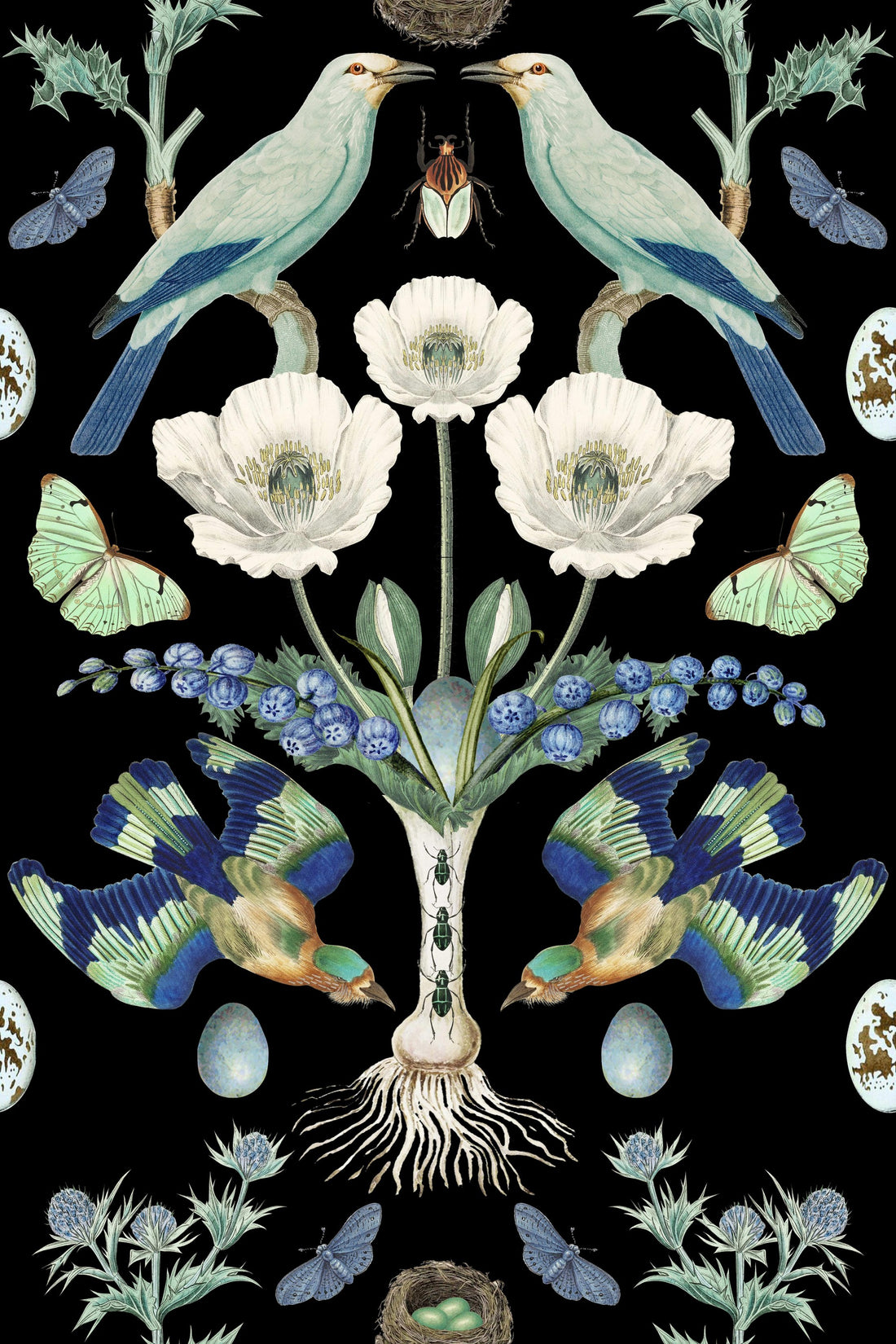 White Poppy pattern thumbnail