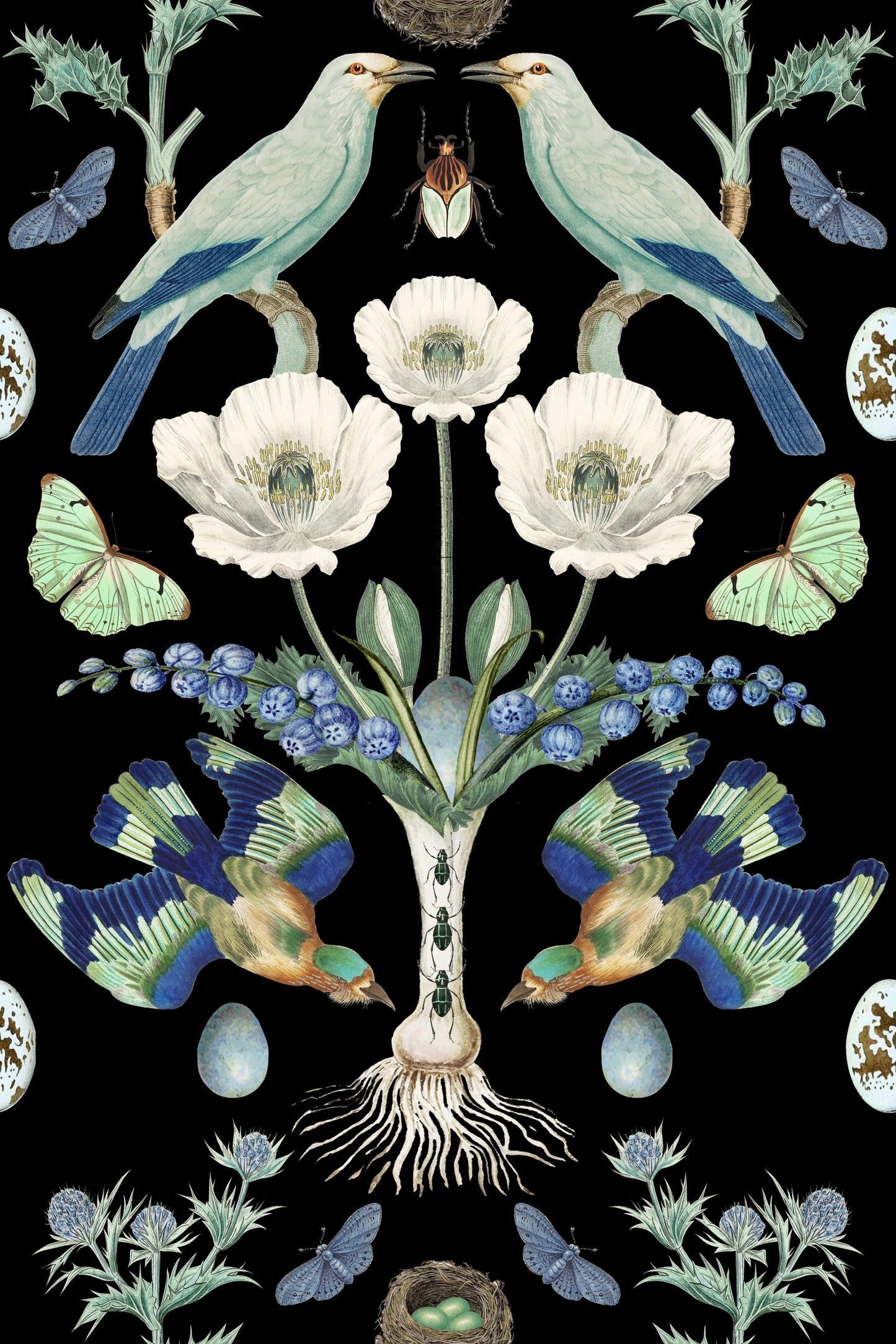 White Poppy pattern thumbnail