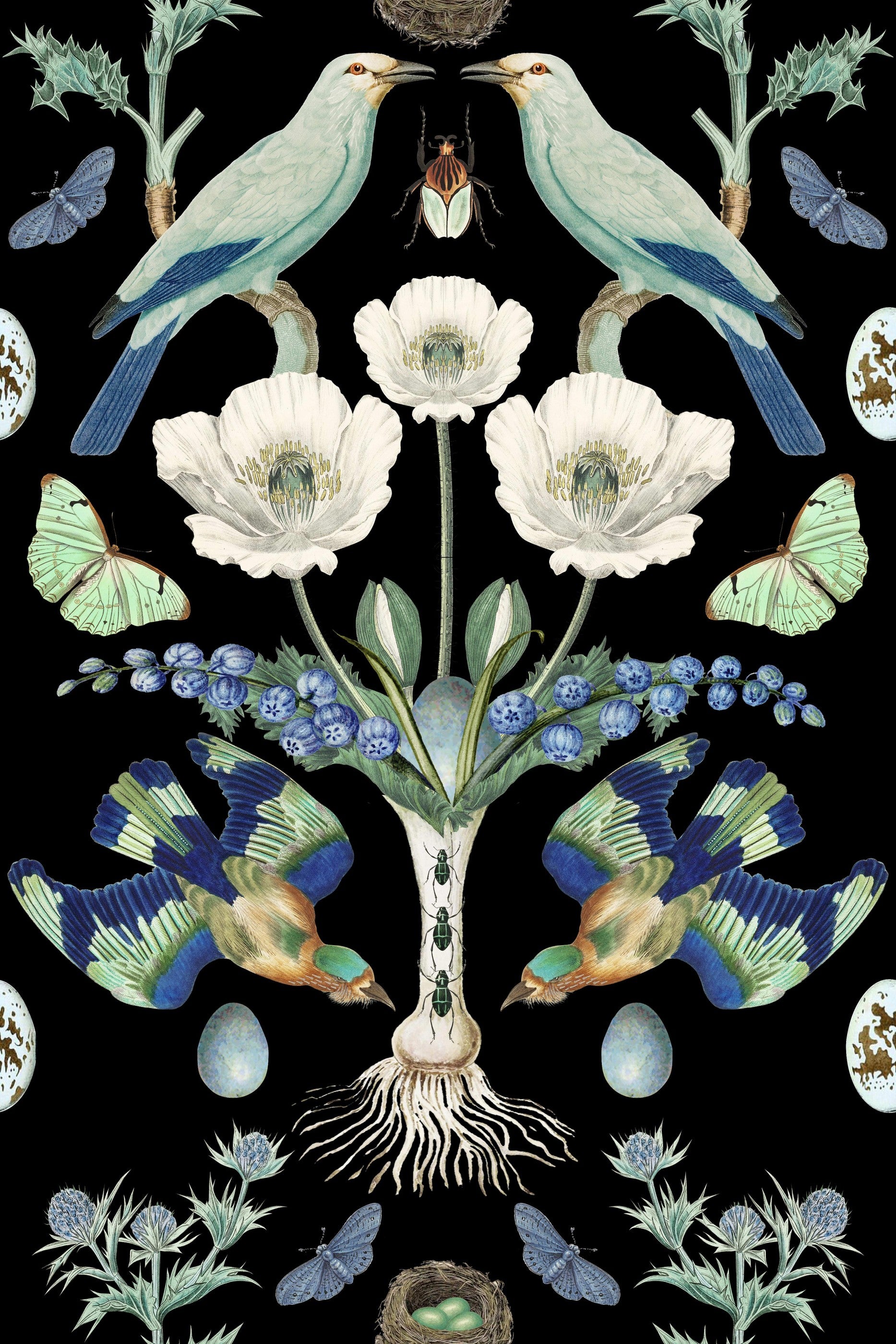 White Poppy pattern thumbnail